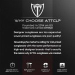 ATTCL Men's Ultra Light Polarized Driving Sunglasses