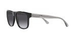 Emporio Armani EA4163 Square Sunglasses - Black/Grey
