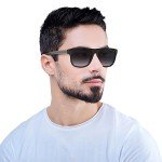 Emporio Armani EA4163 Square Sunglasses - Black/Grey