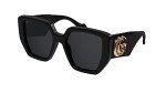 Gucci Black & Gold Geometric Sunglasses GG0956S