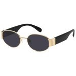 Fozono Retro Oval Sunglasses for Trendy Style