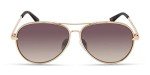 GUESS Gold Classic Aviator Sunglasses for Women