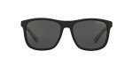 Armani Exchange Men's Low Bridge Fit Square Sunglasses