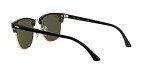 Ray-Ban Clubmaster Square Sunglasses in Black/Gold