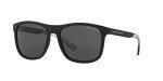 Armani Exchange Men's Low Bridge Fit Square Sunglasses
