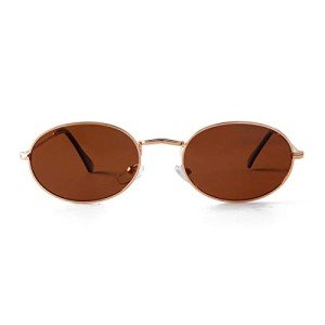 Vintage 90s Oval Designer Sunglasses for Everyone