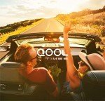 QOOL TIMES F1A Square Polarized Blue Sunglasses