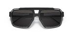 Dolce & Gabbana Matte Black Round Sunglasses