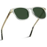 Men's Polarized Modern Round Square Sunglasses