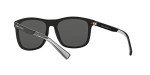 Armani Exchange Men's Low Bridge Fit Square Sunglasses