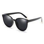 Oversized Polarized Cateye Sunglasses for All