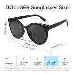 Oversized Polarized Cateye Sunglasses for All