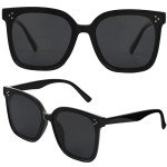 Yaserra Polarized Oversized Square Sunglasses