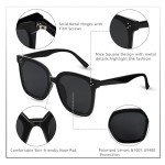Yaserra Polarized Oversized Square Sunglasses