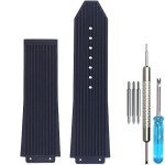 Sleek Black Replacement Band for Hublot Big Bang