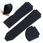 Sleek Black Replacement Band for Hublot Big Bang