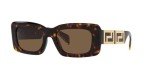 Versace Women's Havana Frame Sunglasses with Brown Lenses