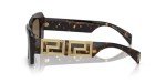 Versace Women's Havana Frame Sunglasses with Brown Lenses