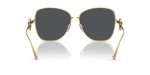 Versace Women's Gold Frame Sunglasses with Dark Lenses