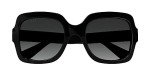Gucci Women's Oversized Black Square Sunglasses