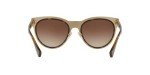 Versace Small Havana Metal Women's Sunglasses