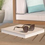 Elegant Cat Eye Mirrored Sunglasses for Women