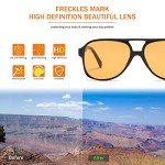 Retro 70s Large Square Aviator Sunglasses