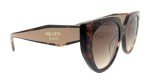 Prada Women's Caramel Tortoise Sunglasses 53