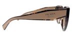 Prada Women's Caramel Tortoise Sunglasses 53