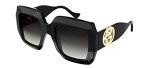 Gucci GG1022S Women's Black & Grey Sunglasses