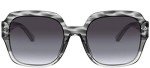 Tory Burch Striped Grey Sunglasses for Women