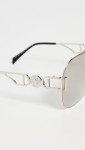 Versace VE 2255 Silver Light Grey Sunglasses