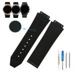 MMBAY Big Bang Silicone Replacement Watch Band - Black