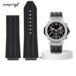 Stylish Black Rubber Strap for Hublot Big Bang