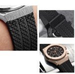 Stylish Black Rubber Strap for Hublot Big Bang