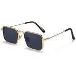 Fayoh Naomi Retro Metal Frame Sunglasses - UV400