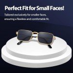 Fayoh Naomi Retro Metal Frame Sunglasses - UV400