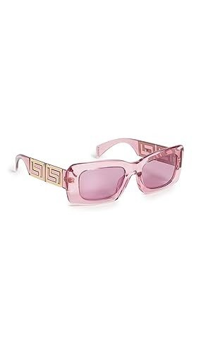 Versace Women’s Pink Violet Mirror Sunglasses