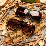 Retro 70s Square Sunglasses for Men and Women