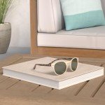 CARFIA Retro Round Polarized Men's Sunglasses