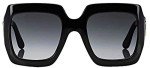 Gucci GG0053S Black Sunglasses, 54mm Size