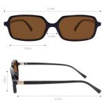 Trendy Retro Rectangular Sunglasses for All
