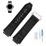 MMBAY Leather Replacement Watch Band for Hublot