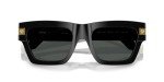 Versace Black Frame Sunglasses with Grey Lenses