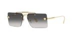 Versace Women's Gold Frame Sunglasses with Gradient Lenses