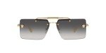Versace Women's Gold Frame Sunglasses with Gradient Lenses