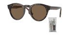 Burberry Reid Round Sunglasses with Eyewear Kit