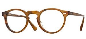 Oliver Peoples Gregory Peck Raintree Oval Sunglasses