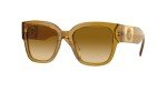 Versace 54MM Transparent Honey Gradient Sunglasses + Kit