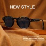Trendy Polarized Round Cat Eye Sunglasses